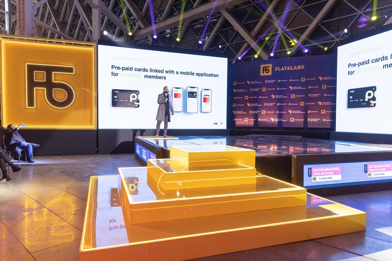 Cairo Demo Day: the main stage as built