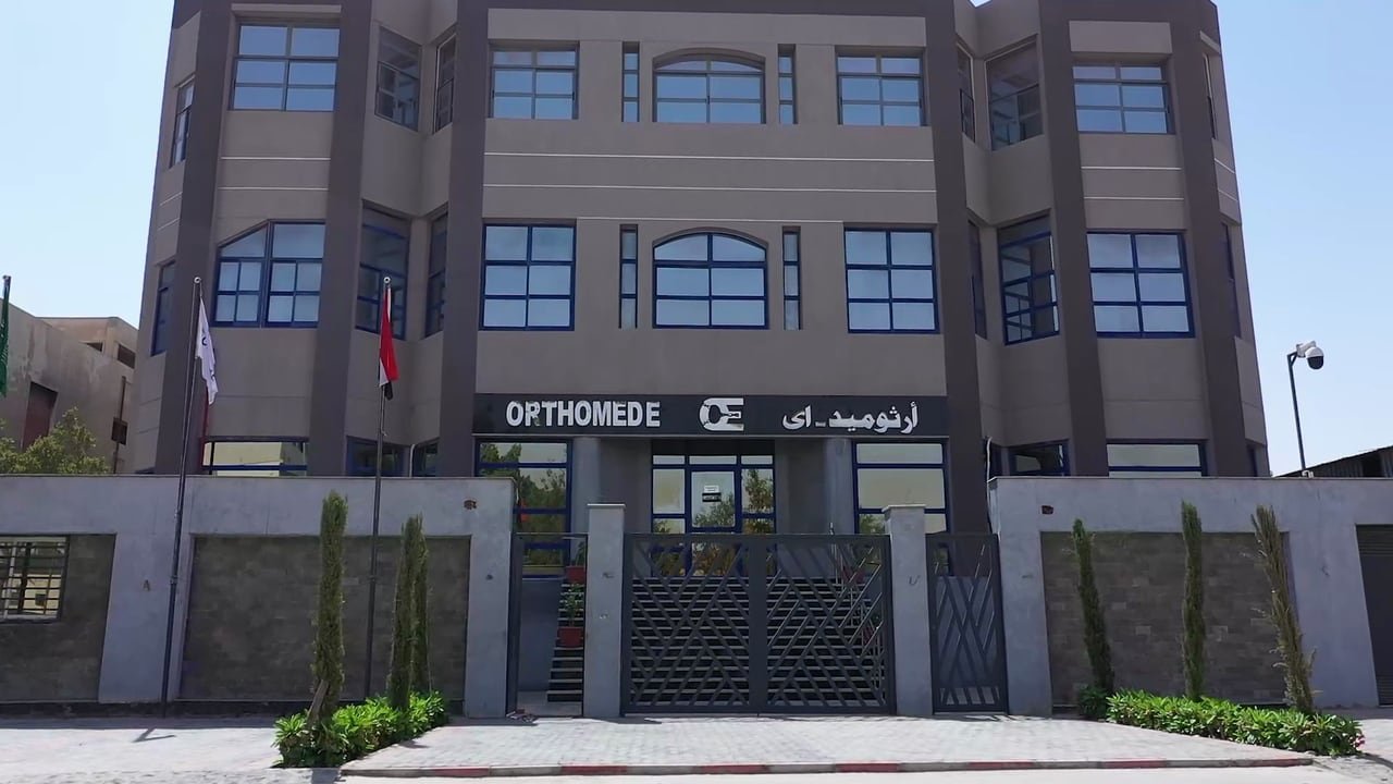 The Orthomed-E building from the street.