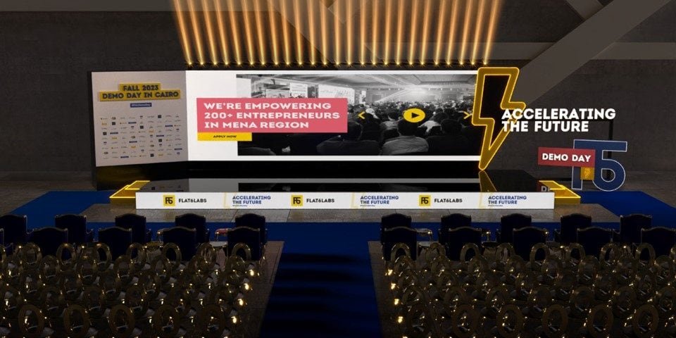 Cairo Demo Day: 3D design of the main stage