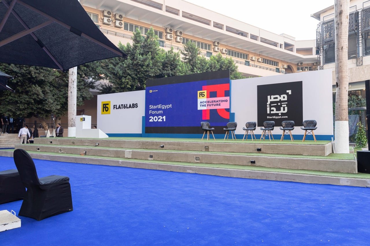 StartEgypt 2021: the venue ready before doors opened